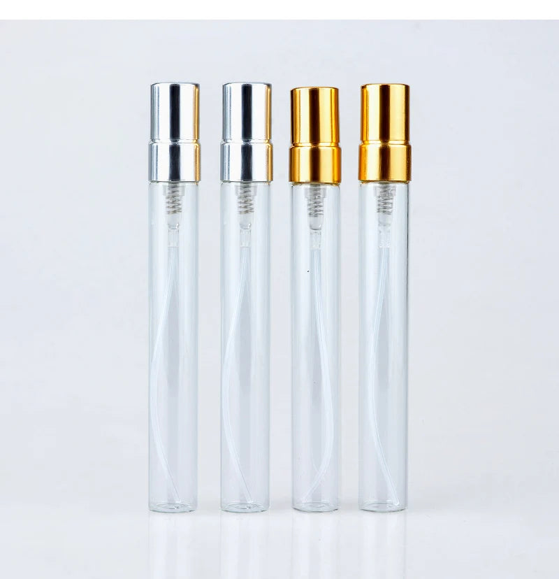 50Pieces/Lot 10ML Perfume Bottle With Paper Boxes Empty Atomizer Spray Glass Perfume Bottle