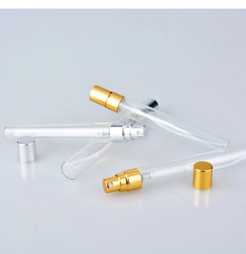 50Pieces/Lot 10ML Perfume Bottle With Paper Boxes Empty Atomizer Spray Glass Perfume Bottle
