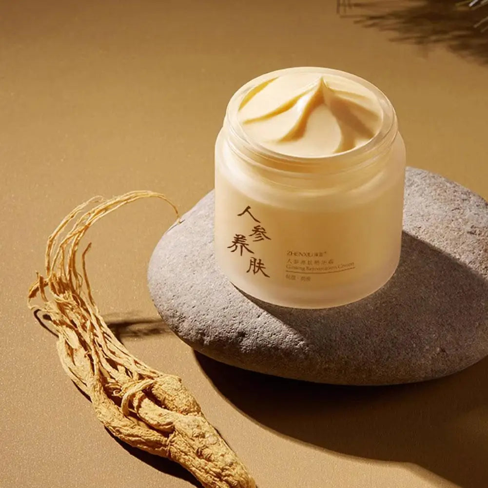 Crème Visage Ginseng Anti-rides – Hydratation & Fermeté 60g