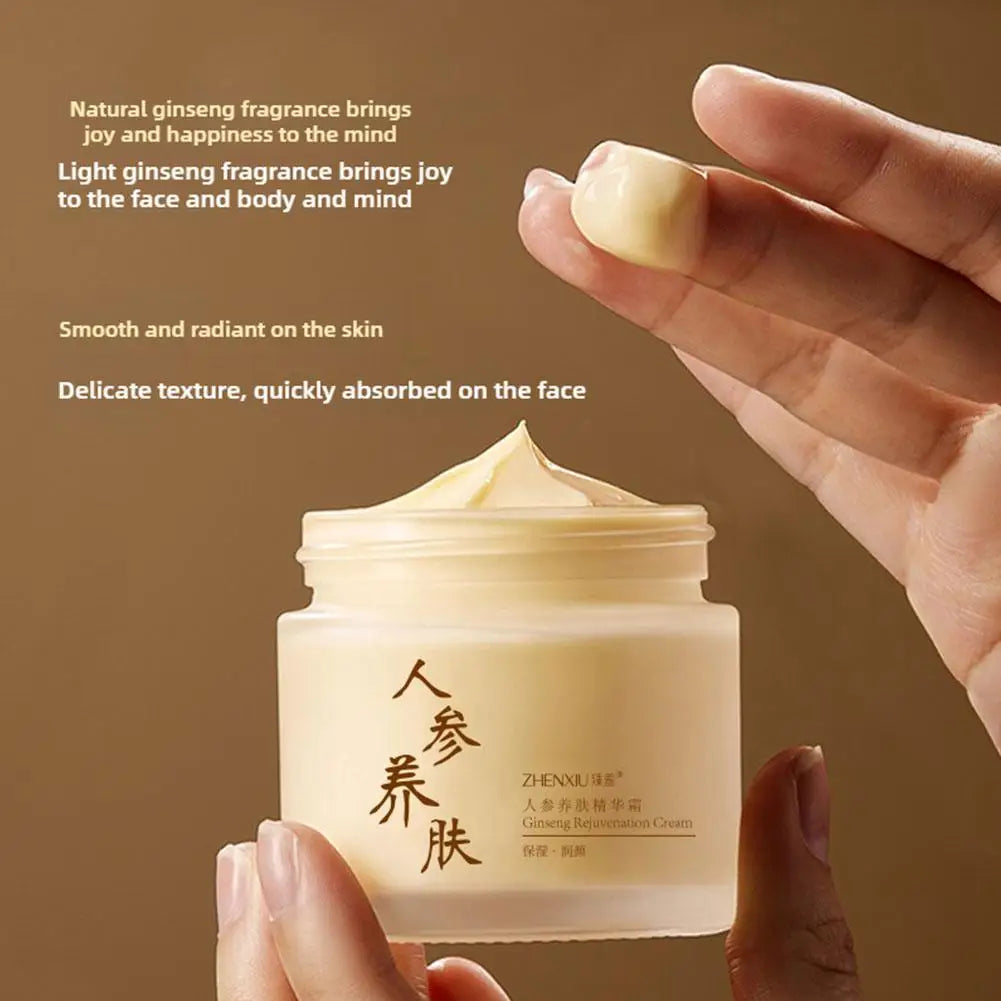 Ginseng Face Cream Anti-wrinkle Moisturizing Smoothing Ginseng Serum Anti Aging Reduce Fine Lines Moisturizer Skin Care 60g