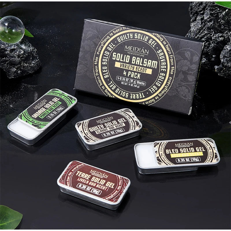 Arab Brand Perfume Unisex Long-lasting Floral Fragrance Woody Tone Portable Natural Fresh Solid Perfume Charming Date Perfume