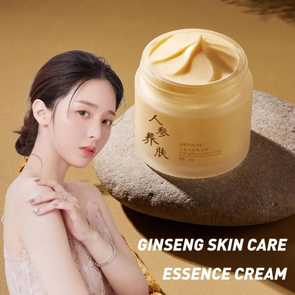 Crème Visage Ginseng Anti-rides – Hydratation & Fermeté 60g