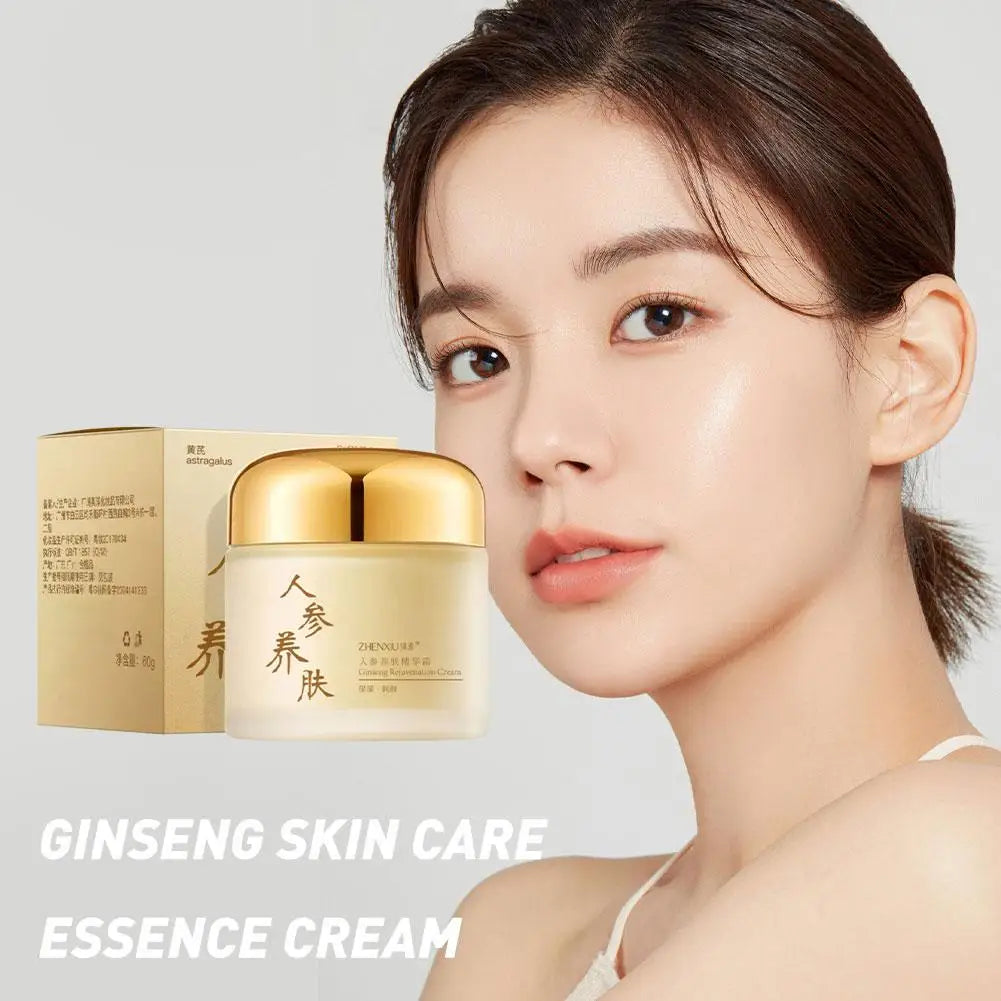 Crème Visage Ginseng Anti-rides – Hydratation & Fermeté 60g