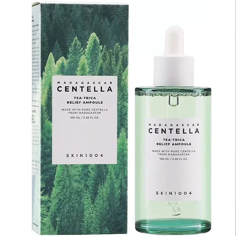 Korean Centella Ampoule Series,Poremizing Fresh,Brightening,Intensive Ampoule Face Pore Care Soothing Serum Skincare Products