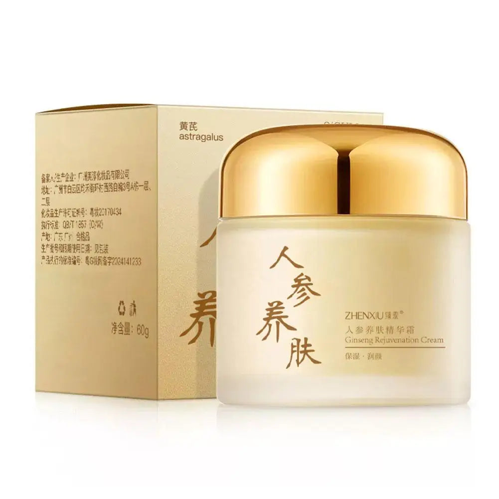 Crème Visage Ginseng Anti-rides – Hydratation & Fermeté 60g