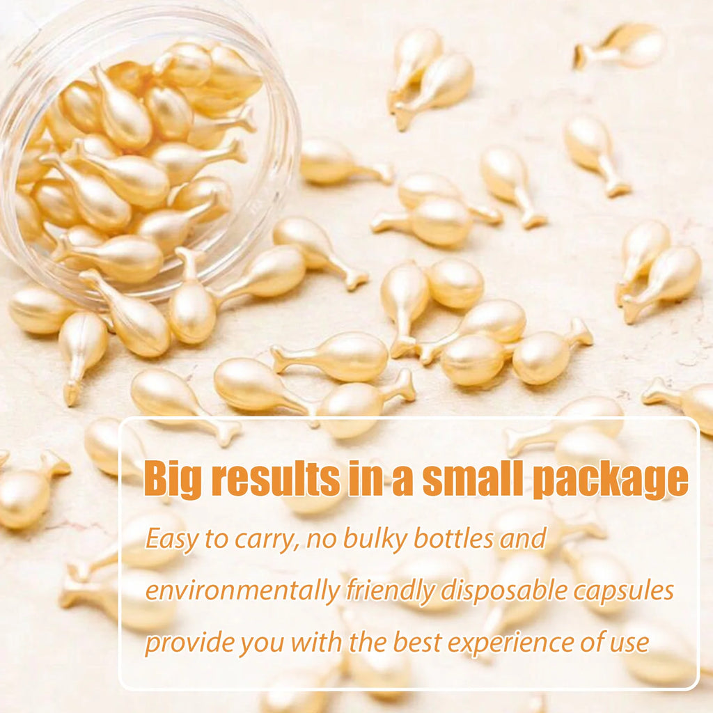 Capsules Sérum Collagène & Acide Hyaluronique – Anti-rides & Éclat – Lot 50
