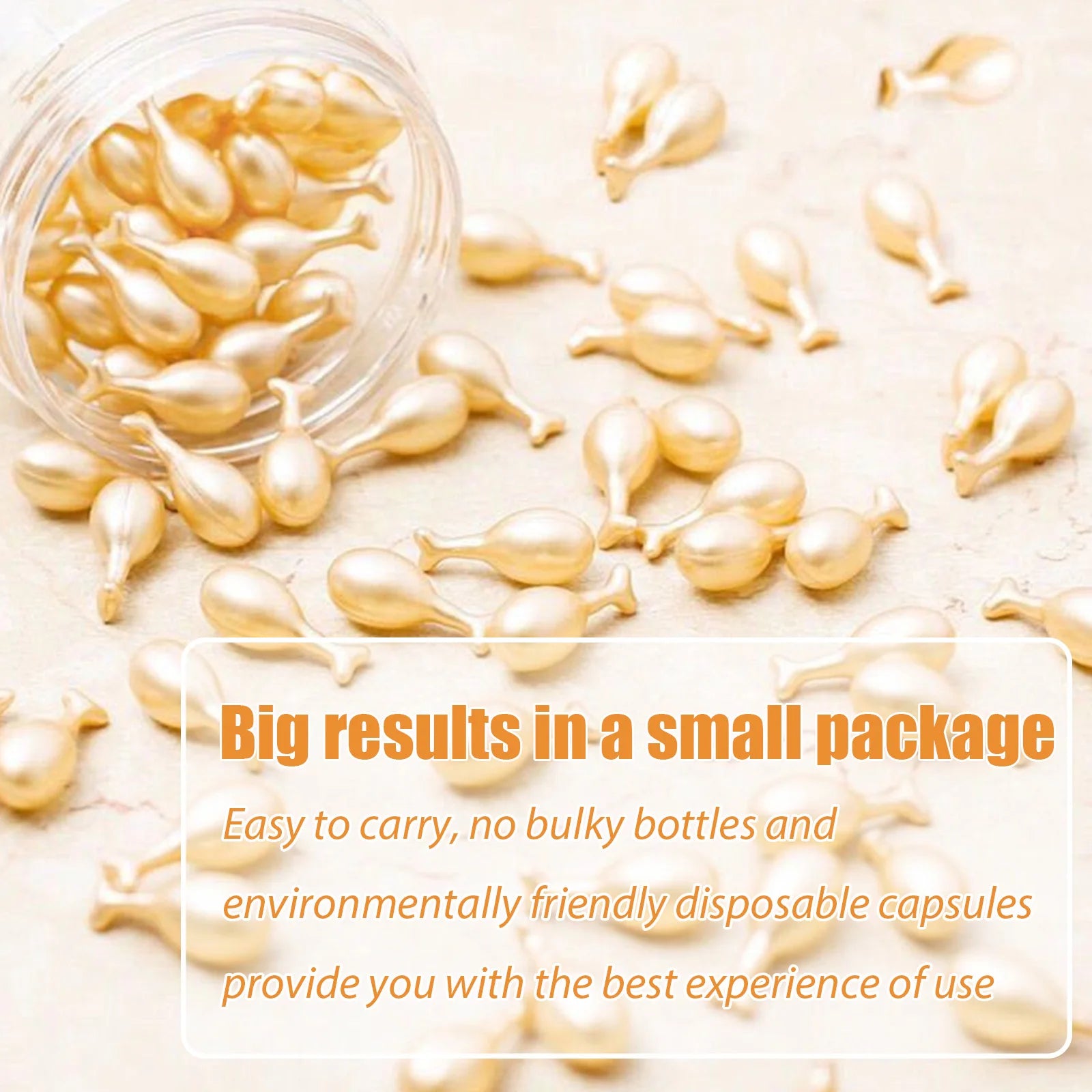 Capsules Sérum Collagène & Acide Hyaluronique – Anti-rides & Éclat – Lot 50