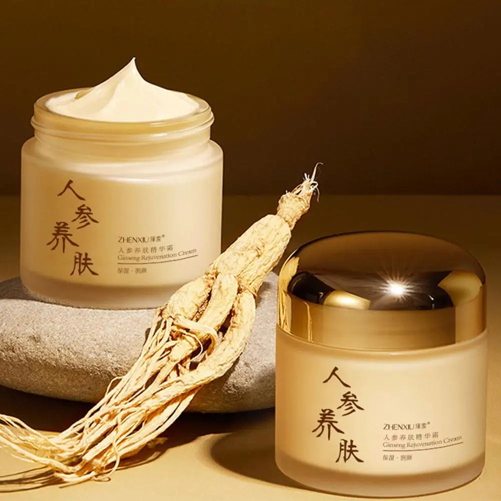 Crème Visage Ginseng Anti-rides – Hydratation & Fermeté 60g