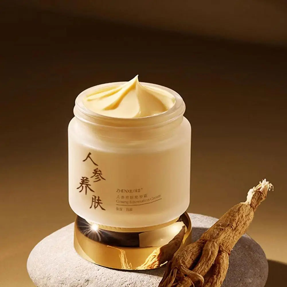 Crème Visage Ginseng Anti-rides – Hydratation & Fermeté 60g