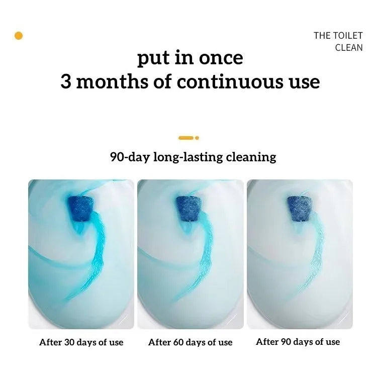 "Plant-Powered Toilet Transformation: Toilet Cleaning Spirit - The Ultimate Toilet Treasure for Sparkling Clean & Freshly Scente